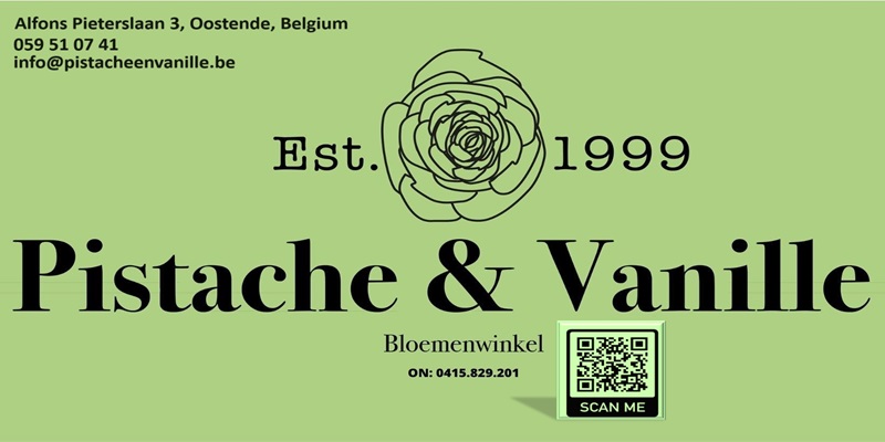 Pistache & Vanille bloemenwinkel